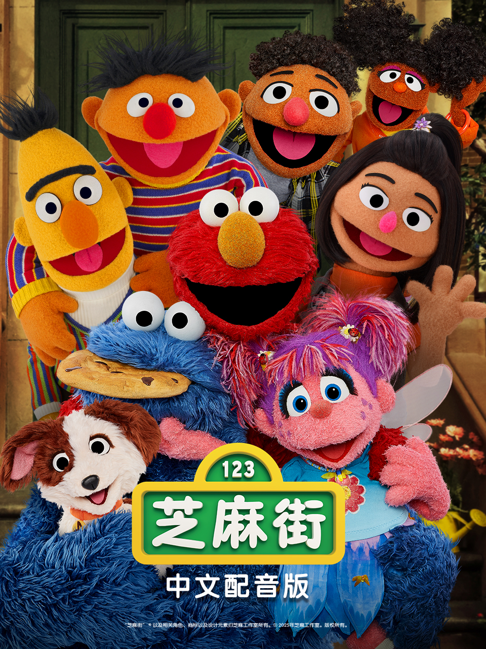 芝麻街国际版第53季中文配音